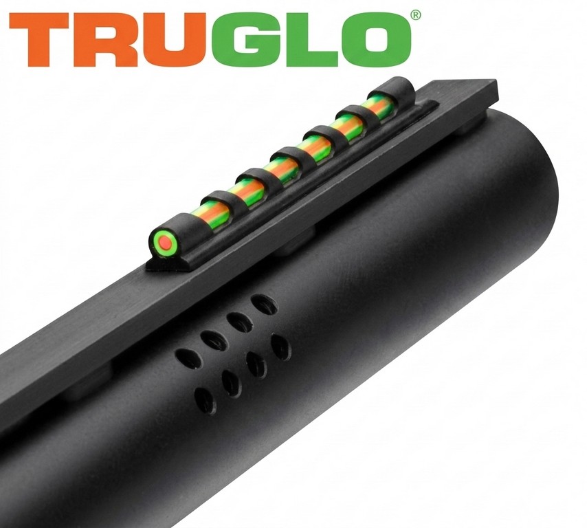 0806060 - MIRINO UNIVERSALE ADESIVO BICOLORE VERDE CON INTERNO ARANCIO PER FUCILE - TG90D - TRUGLO