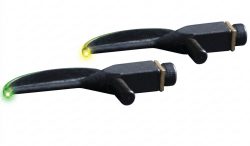 0806142 - MIRINO PIN IN FIBRA OTTICA AL TRIZIO .029" (0.75mm) MISURA UNIVERSALE PER MIRINI A FESSURA 3/16 - COLORE GIALLO - TG19Y - TRUGLO