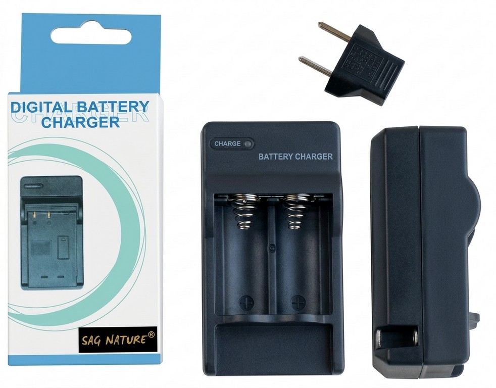 0806160 - CARICABATTERIA PER 2 BATTERIE CR123