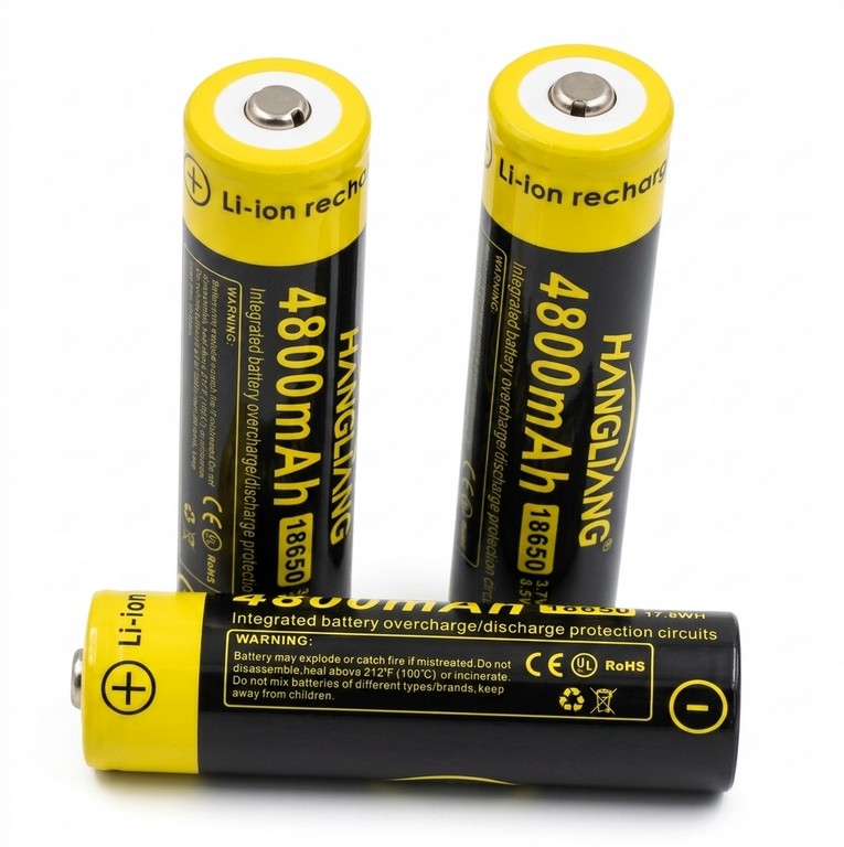 0806177 - BATTERIA RICARICABILE 18650 PER LAMPADA O TORCIA - 6800mAh - 3,7V - MARTIDEN