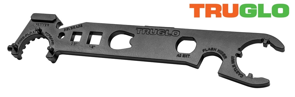 0806343 - ATTREZZO CHIAVE MULTIUSO IN ACCIAIO - PER MONTAGGIO E SMONTAGGIO PISTOLE E FUCILI CON PIATTAFORMA AR-15 - TG973B - TRUGLO