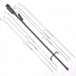 1002069 - GIOSTRA TELESCOPICA A 6 ASTE CON 12 POSTI - SENZA STAMPI