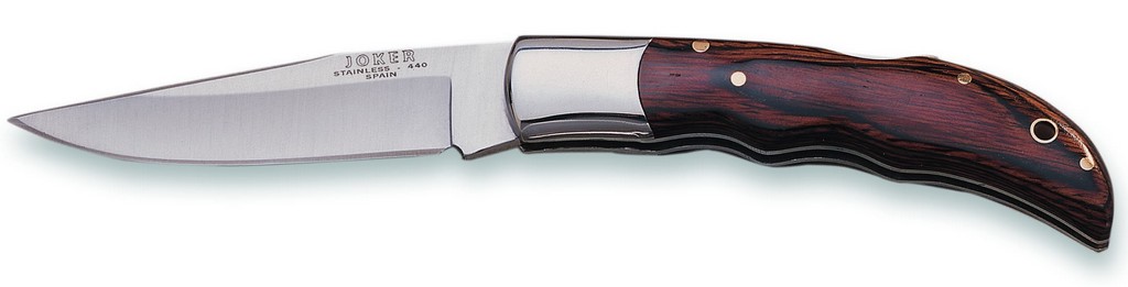 1201324 - COLTELLO SPORTIVO CON MANICO IN STAMINA LAMA 9 CM PESO 115 GR - JOKER NR08