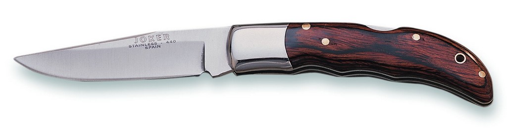 1201325 - COLTELLO CON MANICO IN STAMINA LAMA 7,5 CM PESO 77 GR - JOKER NR09