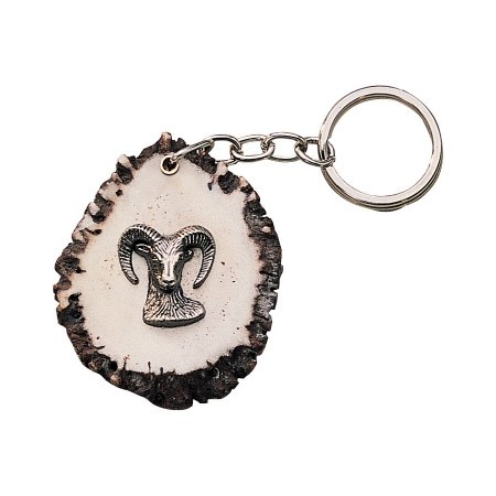 1201399 - PORTACHIAVI BASE CERVO CON TESTA MUFLONE - JOKER VN06