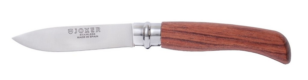 1201507 - COLTELLO CON MANICO BUBINGA LAMA 8 CM - JOKER NB23