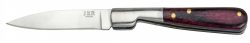 1203016 - COLTELLO TASCABILE CON MANICO LEGNO ROSSO LAMA 5.5 CM - JKR236