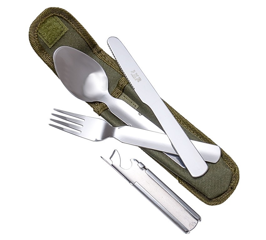 1203150 - SET POSATE DA CAMPEGGIO CON FODERO E 4 FUNZIONI - JKR458