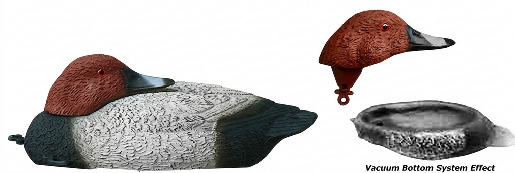 2001053 - MORIGLIONE MASCHIO A RIPOSO 41 CM CORPO A BASE CONCAVA VBS07 SPORTPLAST