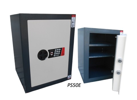 2301028 - CASSAFORTE/ARMADIO BLINDATO MOD. PS30E - CM 30X38X32 - 1 RIPIANO - KG 20 - CON CHIAVE ELETTRONICA - GRIFFON