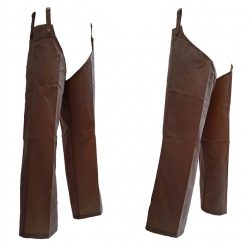 2901021 - COSCIALE SFODERATO IDROREPELLENTE - 100% COTONE CERATO - COLORE BEIGE - TG UNICA - LA NUOVA REGINA - SAG NATURE