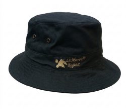 2901028 - CAPPELLO IN COTONE CERATO - COLORE VERDE - TG XS ALLA 3XL - LA NUOVA REGINA - SAG NATURE