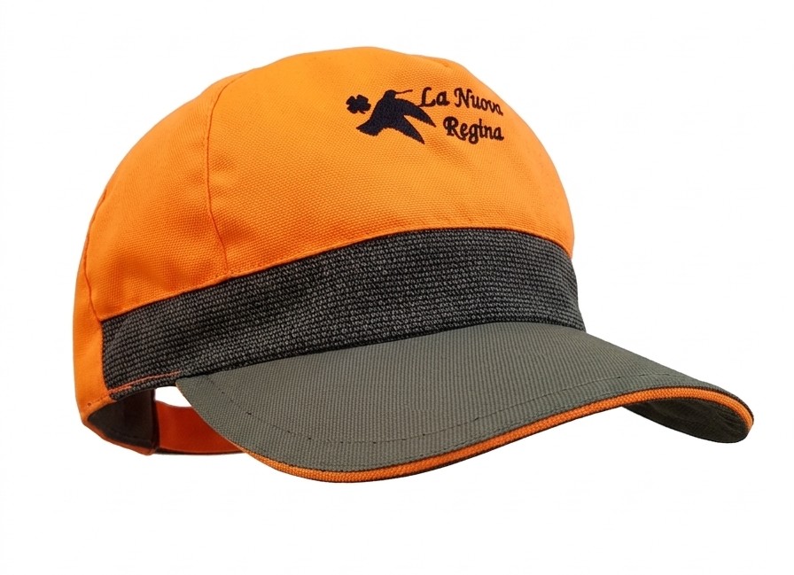 2901065 - CAPPELLO BERRETTO ORANGE IN KEVLAR E CORDURA - LINEA SUPREME - TG S/L - XL/XXL - LA NUOVA REGINA - SAG NATURE