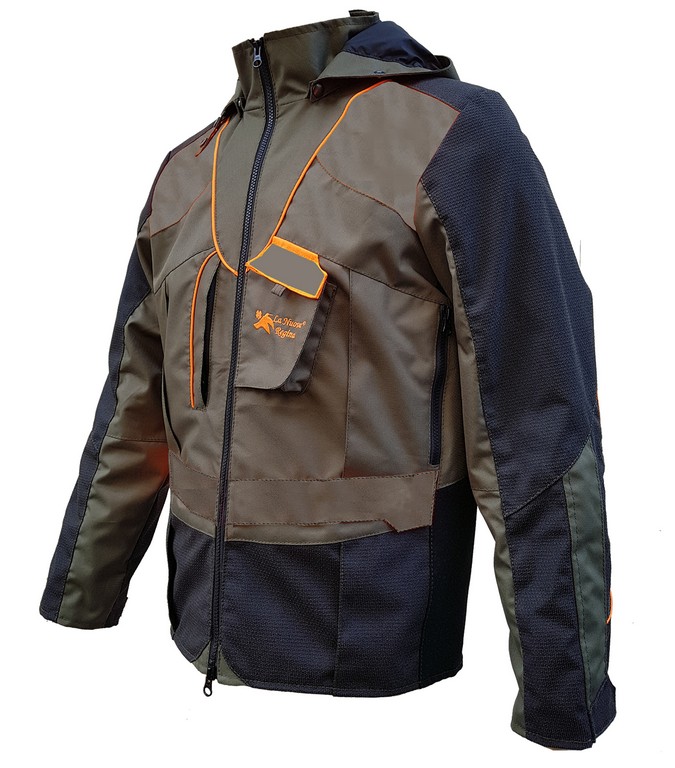 2901073 - GIACCA SUPREME FULL GREEN IN CORDURA E KEVLAR - TG S ALLA 5XL - LA NUOVA REGINA - SAG NATURE