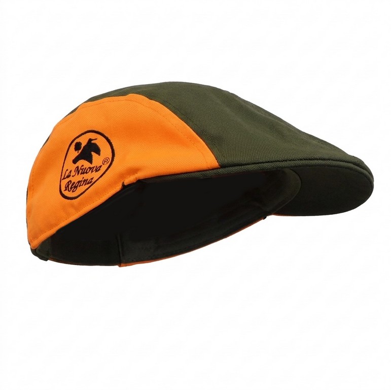 2901081 - CAPPELLO COPPOLA SUPREME IN CORDURA COL. VERDE E ARANCIO - TG S/L - XL/XXL - LA NUOVA REGINA - SAG NATURE