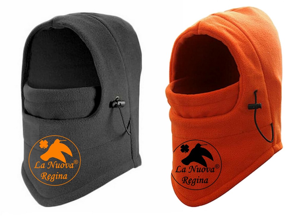 2901093 - CAPPELLO PASSAMONTAGNA IN PILE POLAR - VARI COLORI - TG M/L - XL/XXL - LA NUOVA REGINA - SAG NATURE
