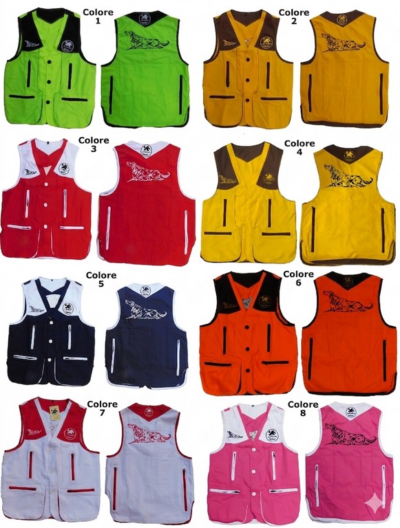 2901106 - GILET DRESSEUR CON RICAMO SETTER - TG XS ALLA 5XL - LA NUOVA REGINA - SAG NATURE