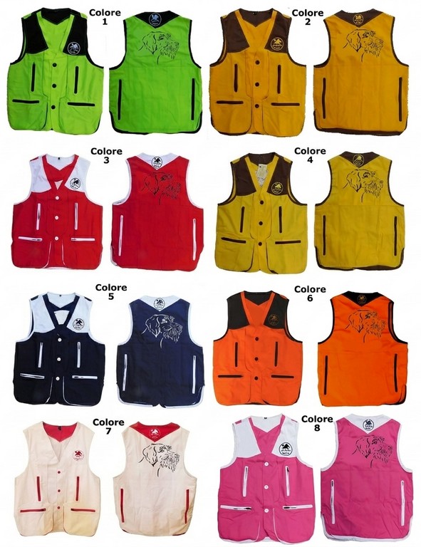 2901132 - GILET DRESSEUR CON RICAMO TESTA DRAHTHAAR - LA NUOVA REGINA