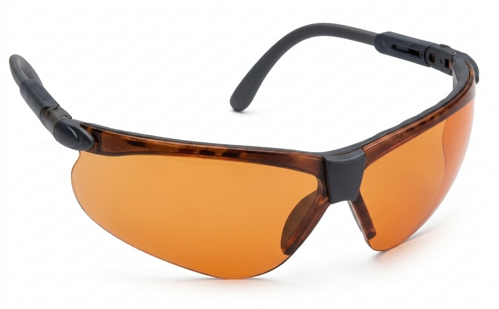 3101006 - OCCHIALI DI SICUREZZA LENTI COLORE ARANCIONE