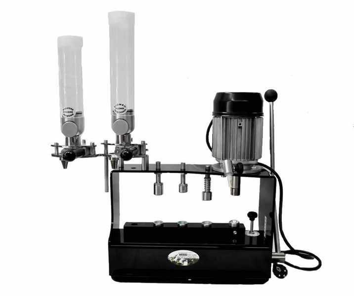 3301024 - PRESSA ROVER V-S2000 ORLATRICE MANUALE ELTTRICA CON 4 STAZIONI COMPLETA DI DOSATORI, CALCABORRE, BOBINA, RIBASSATORE, CONIATORE ED INCISORE - GAEP