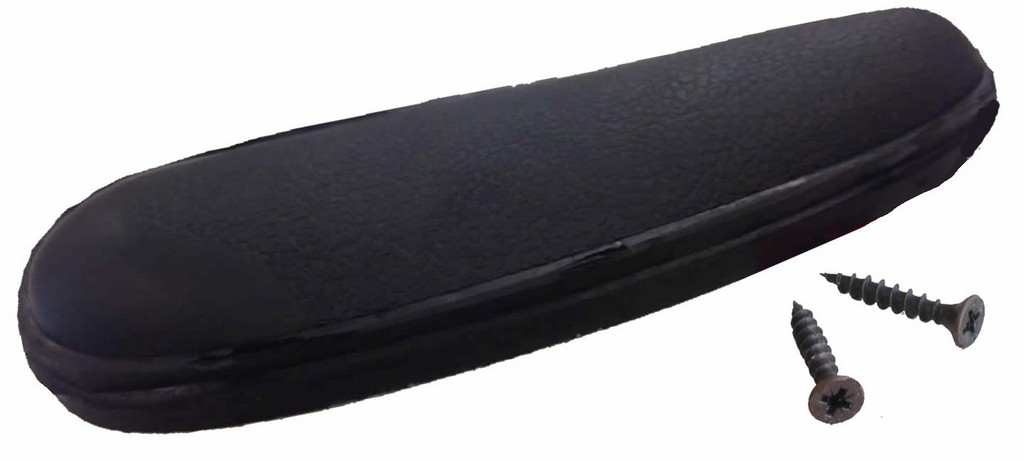 3601002 - CALCIOLO GOMMA SOFT ALT.mm20 INT.SE mm82 NERO PIENO - SCATOLA CATONE  + VITI - RECCO CALCIOLI LUX 20 P