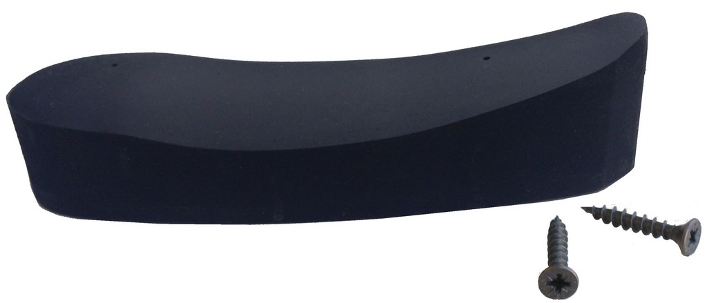 3601048 - CALCIOLO GOMMA ELASTICO ALT.mm25 INT.SE mm82 NERO PIENO - SCATOLA CARTONE + VITI - RECCO CALCIOLI 600/25