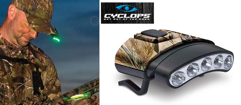 4201035 - LAMPADA CAMO IN BLISTER ORION TILT 5 LED - 30 LUMENS DA CAPPELLO - CYC-HCDT-WGNXT - CYCLOPS