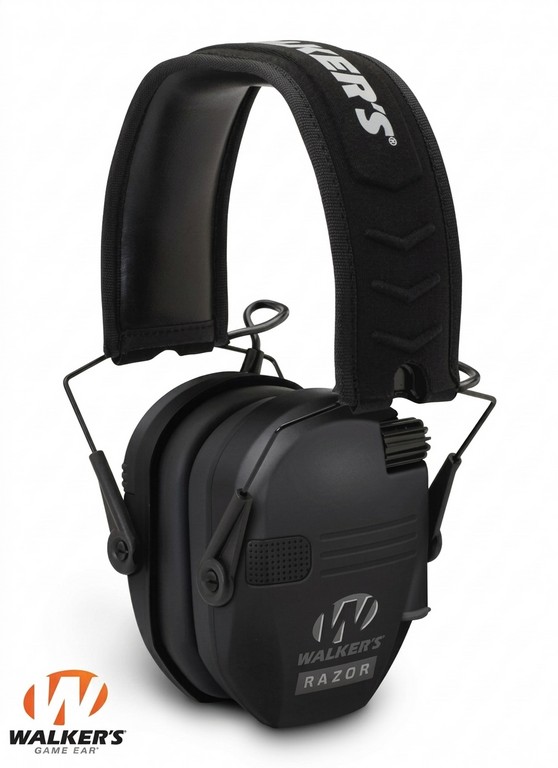4201051 - CUFFIA ELETTRONICA RAZOR - PROFILO BASSO - COLORE NERO - COFANETTO - GWP-RSEM - WALKER'S