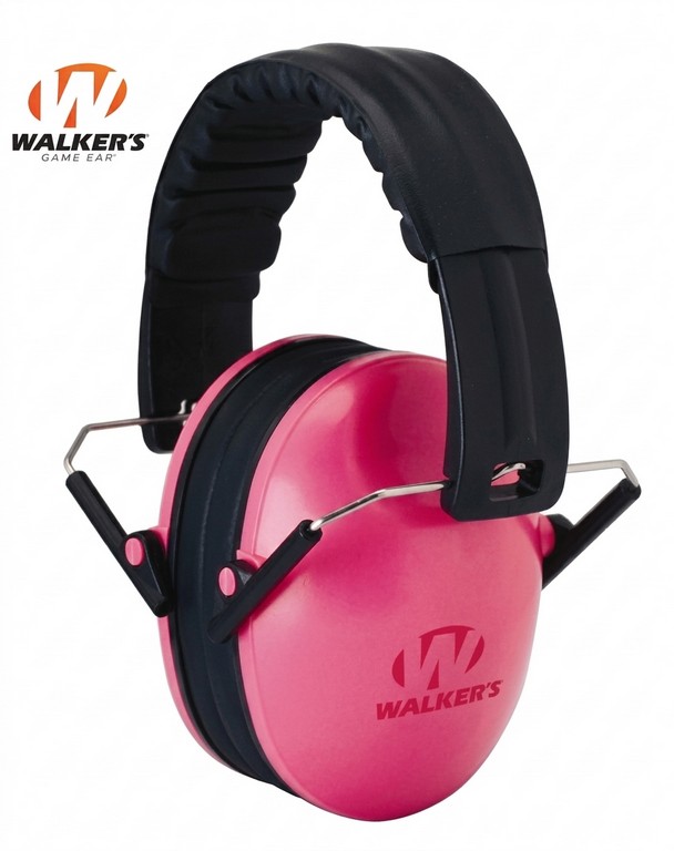 4201058 - CUFFIA PASSIVA PER BAMBINI DA 6 MESI A 8 ANNI - COLORE ROSA - GWP-FKDM-PK - WALKER'S