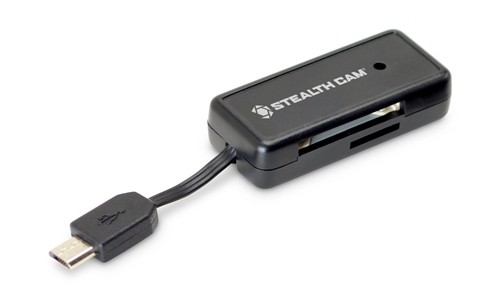 4201074 - LETTORE DI SCHEDE DI MEMORIA USB - SD - MICRO SD PER DISPOSITIVI ANDROID - STEALTH CAM - STC-SDCRAND - WALKERS