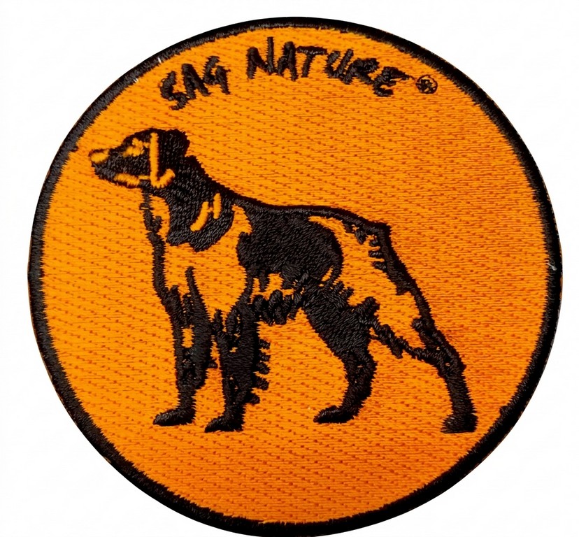4901003 - PATCH TOPPA CANE EPAGNEUL BRETON CORPO INTERNO - DIAMETRO 8,5 CM - SAG NATURE