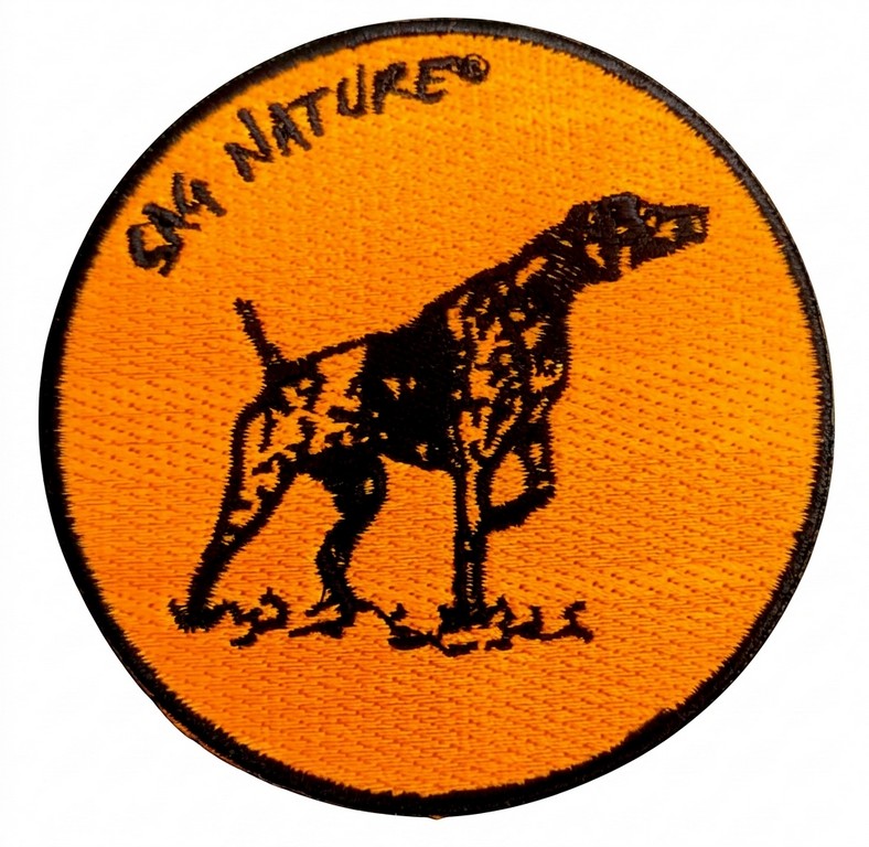 4901010 - PATCH TOPPA CANE KUURZHAAR CORPO INTERO IN FERMA - DIAMETRO 8,5 CM - SAG NATURE