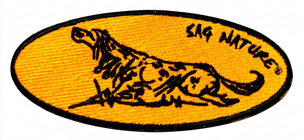4901015 - PATCH TOPPA SETTER CORPO INTERO IN FERMA0 - LUNGHEZZA 12,5 CM - SAG NATURE