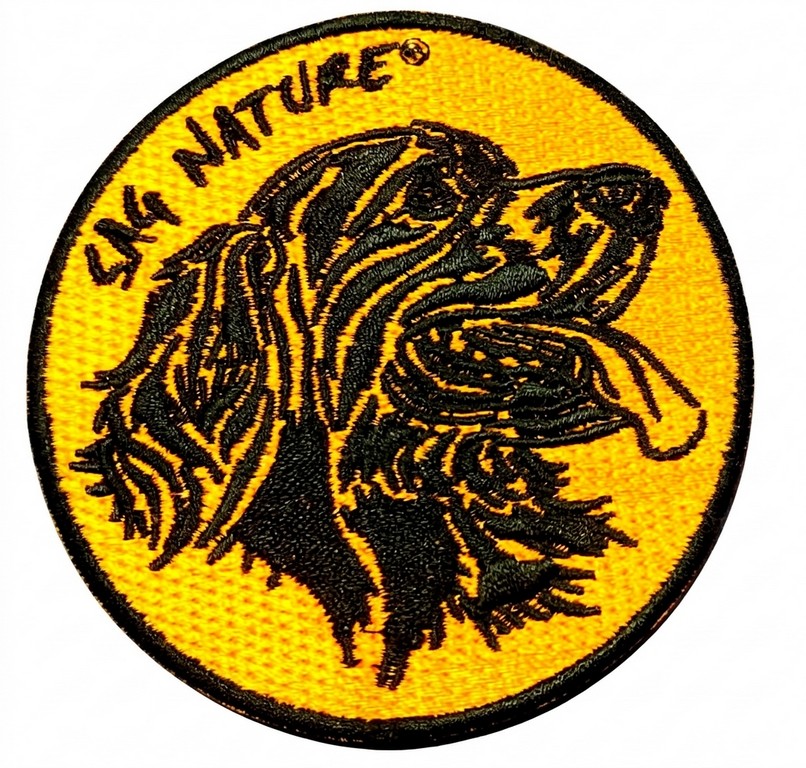 4901019 - PATCH TOPPA TESTA SETTER - DIAMETRO 8,5 CM - SAG NATURE