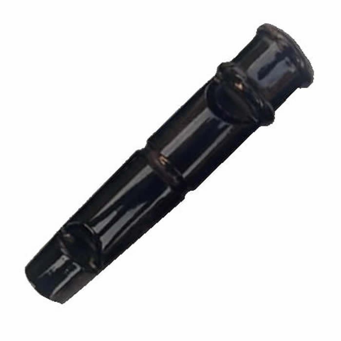 5401002 - FISCHIETTO DOPPIO CON DUE TONI IN CORNO DI BUFALO (TRILLO E FISCHIO) COMPLETO DI LACCETTO - LUNGH 8,0 CM - SAG NATURE