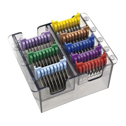 5902023 - KIT RIALZI 8 PEZZI A CAMBIO RAPIDO PER MAX50 E MAX45 - LUNGHEZZA 3 - 6  - 10 - 13 - 16 - 19 - 25 -  MM - MOSER  - 1247-7440