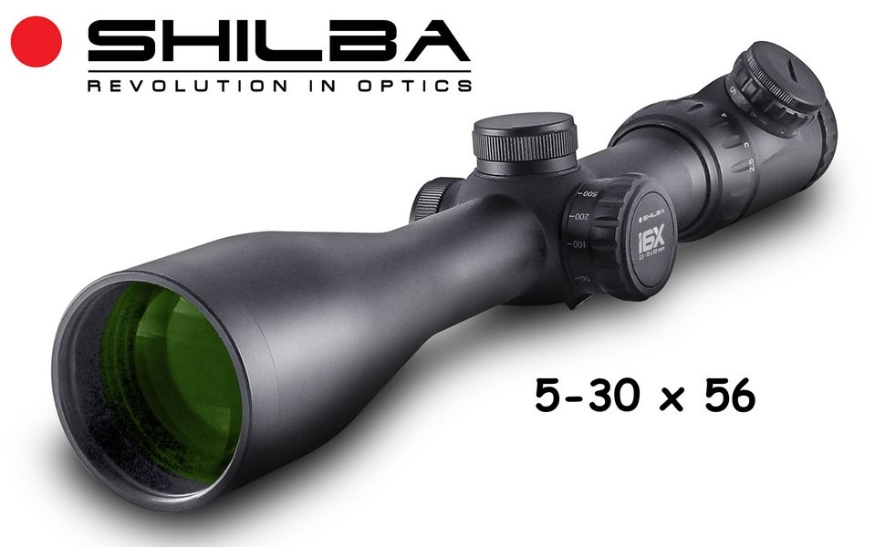 6101025 - OTTICA I6X - 5-30 X 56MM - RETICOLO BALISTICO B.4A - TUBO 30MM A RIEMPIMENTO DI AZOTO - LENTI MADE IN JAPAN - SHILBA - 152309