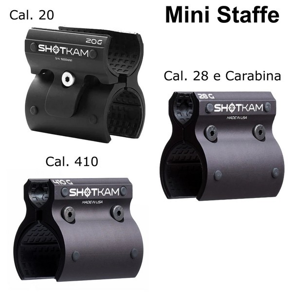 6302016 - SHOTKAM - STAFFA MINI SHOTKAM PER FUCILE - VARI CALIBRI