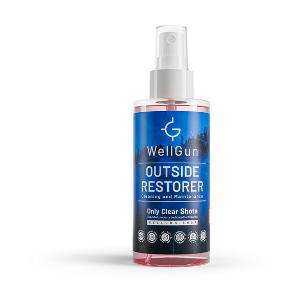 6402005 - OUTSIDE RESTORE - PRODOTTO PER LA PULIZIA DELLE PARTI ESTERNE DI ARMI - WELLGUN - 150 ML - Prodotto in arrivo