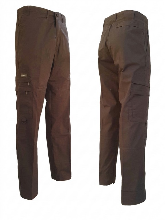 0101001 - PANTALONE IN CANVAS SFODERATO COLORE VERDE TG DALLA 44 ALLA 62 - SAG NATURE