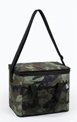 0801025 - BORSA TERMICA LAMPEDUSA 32LT CON MANICO E TRACOLLA E TASCA ESTERNA CON RETE