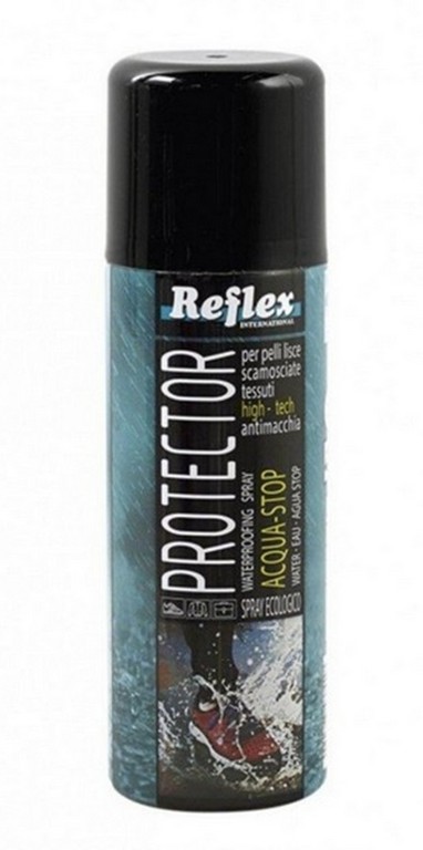0802004 - PROTETTORE SPRAY PER PELLI E TESSUTI - ANTIACQUA ED ANTIMACCHIA - 200 ML