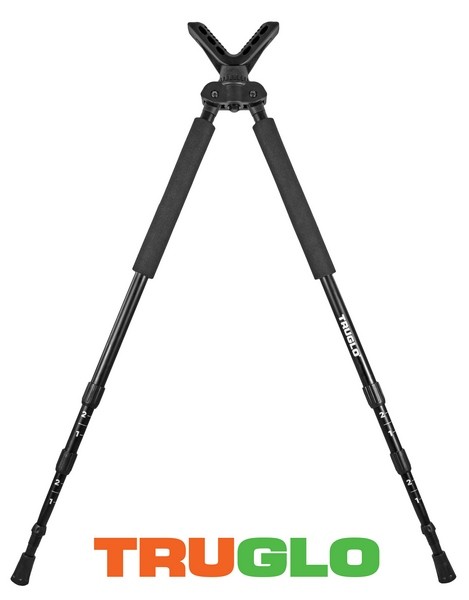 0806195 - BIPIEDE/BIPODE PIEGHEVOLE IN LEGA LEGGERA - TESTA ROTANTE - GAMBE REGOLABILI DA 50 A 100 CM - TG8920XB - TRUGLO
