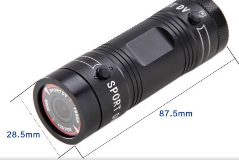 0806267 - VIDEOCAMERA-TELECAMERA HD SPORT DV - GRANDANGOLO DI 120 GRADI - VIDEO FULL HD 1080 - COMPLETA DI ACCESSORI ED ATTACCO PER FUCILE 0806268 - SAG NATURE