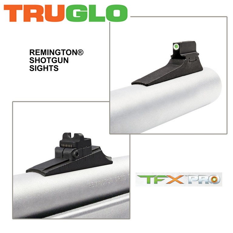 0806303 - SET MIRINO E TACCA DI MIRA TFX-PRO TRIZIO IN FIBRA OTTICA PER FUCILE REMINGTON - TG13RM1PB - TRUGLO