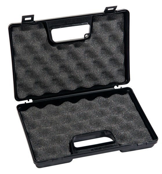 0901126 - 2014 X VALIGIA IN P.P. PER PISTOLE CON SPUGNA BUGNATA - CM 23,5X15,3X5 - NEGRINI