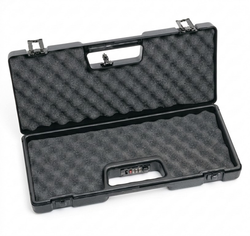 0901132 - 2016 I VALIGETTA IN ABS AD INIEZIONE PER PISTOLE CON COMBINAZIONE - CM 44X18X7 - NEGRINI
