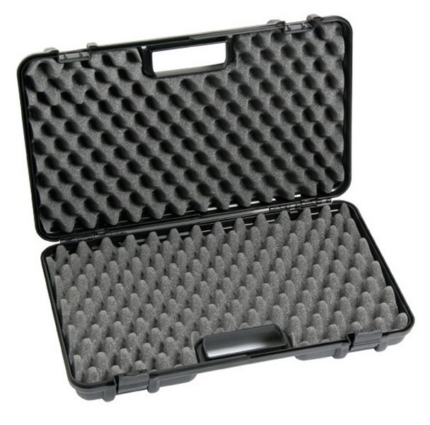 0901223 - 2040 ISY VALIGETTA IN P.P. PER PISTOLA CON CHIUSURA ECONOMICA A TIRO - CM 47,5X27X8 - NEGRINI