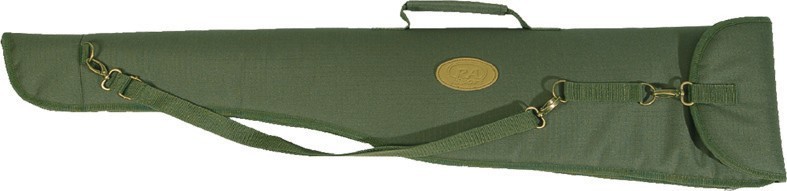 1705044 - FODERO PER DOPPIETTA E SOVRAPPOSTO SMONTATO COLORE VERDE IMBOTTITURA DA 20 MM CHIUSURA CON MOSCHETTONE CM 90X23 - ART. LB13F VERDE
