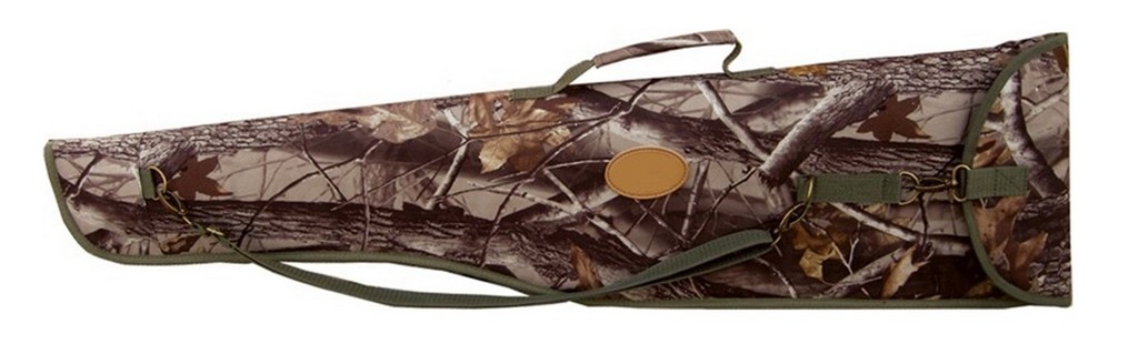 1705051 - FODERO PER DOPPIETTA E SOVRAPPOSTO SMONTATO COLORE BOSCO IMBOTTITURA DA 20 MM CHIUSURA CON MOSCHETTONE CM 90X23 - ART. LB13F CAMO
